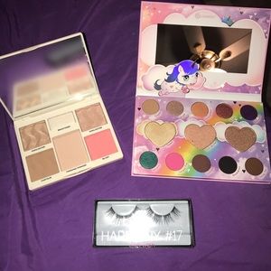 Makeup Palettes and Lashes Bundle